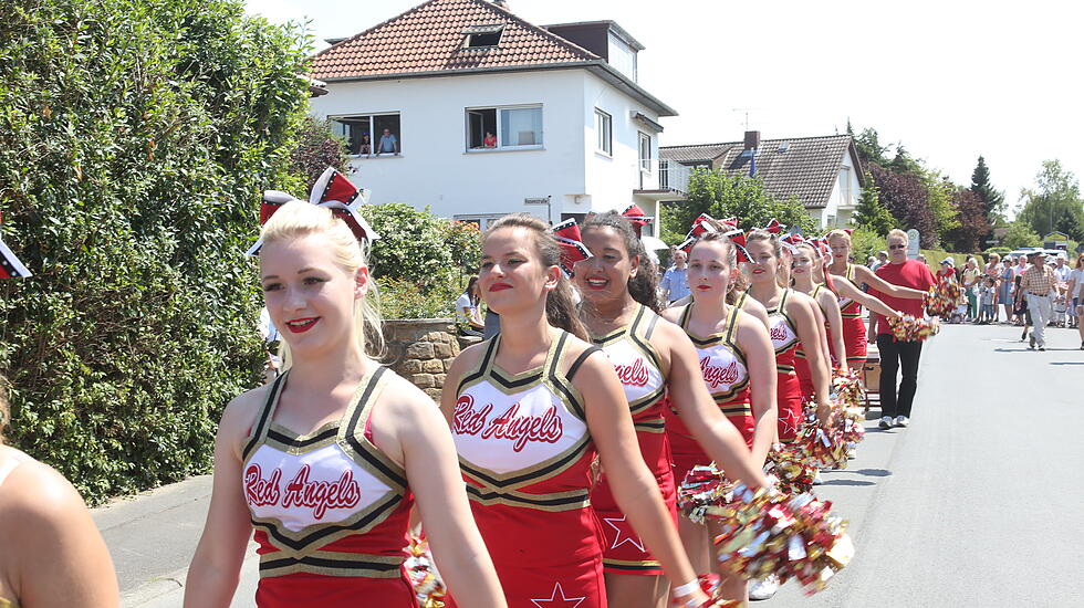Rosenkorso in Steinfurth