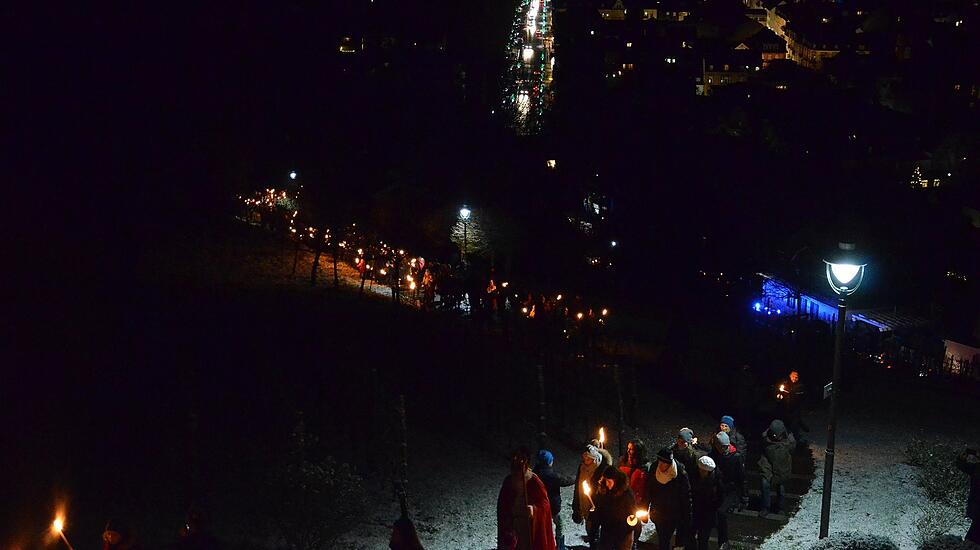 Bergweihnacht auf dem Johannisberg