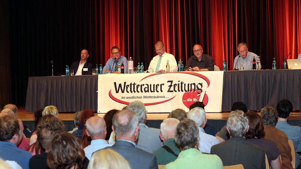 WZ-Podiumsdiskussion zur Friedberger Bürgermeisterwahl
