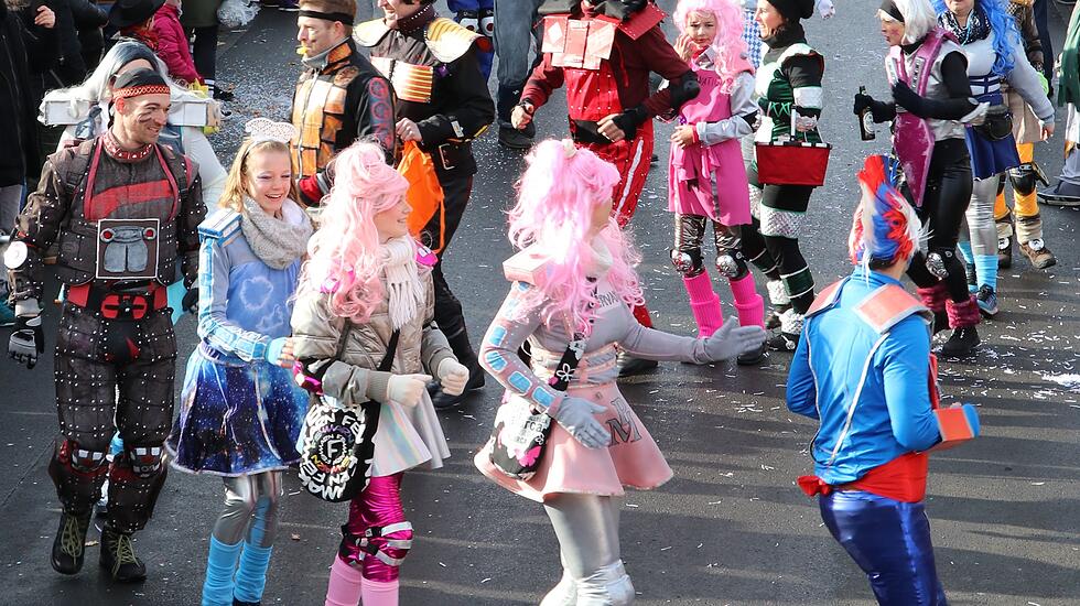 Faschingsumzug in Wölfersheim