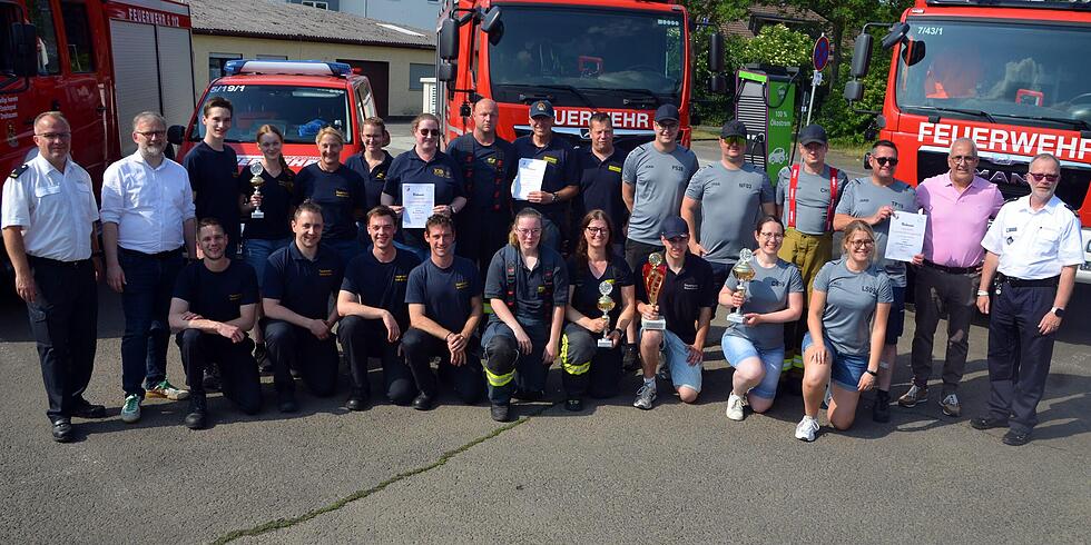 Leistungsvergleich der Feuerwehrleute