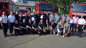 Leistungsvergleich der Feuerwehrleute