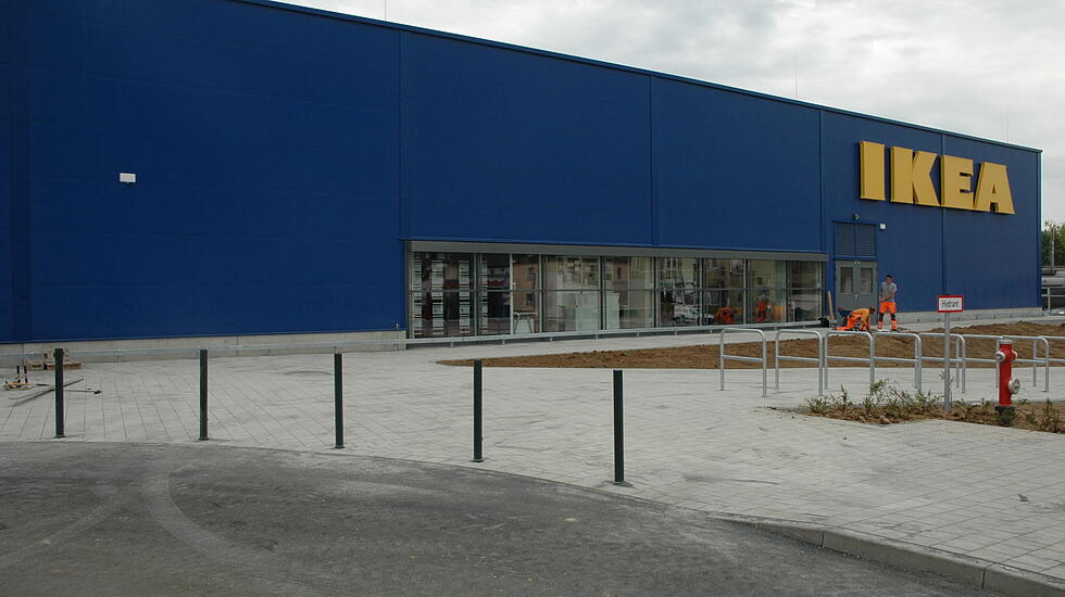 So sieht's kurz vor der Eröffnung in IKEA Wetzlar aus