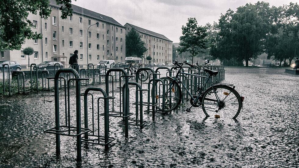 Impressionen aus Gießen nach dem Unwetter