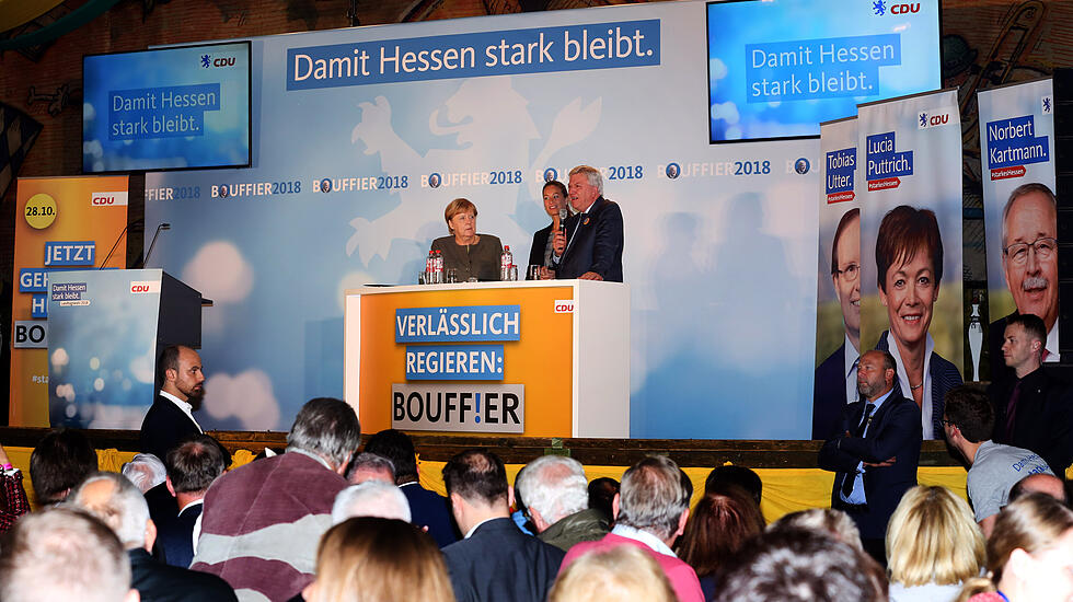 Angela Merkel in Ortenberg