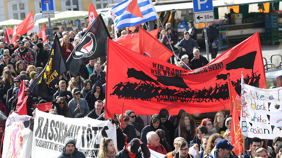 Protest gegen geplante NPD-Veranstaltung