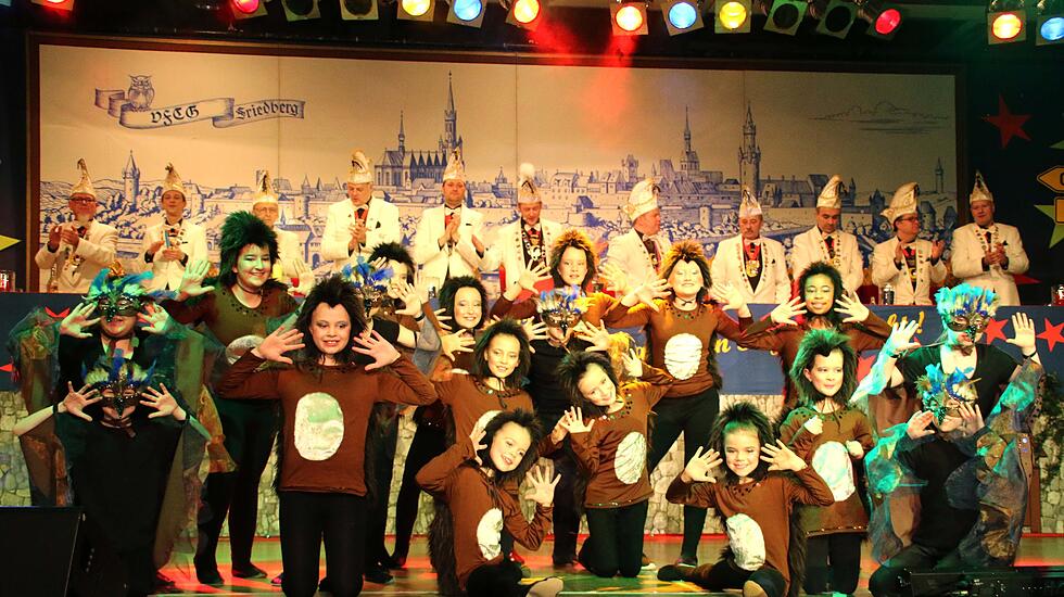 N&auml;rrische Ausgelassenheit bei der VFCG