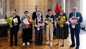 Pflegemedaille des Landes verliehen