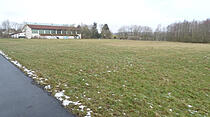 Reiskirchen, neuer Sportplatz. Bauherr: Sportverein Reiskirchen, Baubeginn: Februar 2018, Fertigstellung: Juli 2018, Baukosten: 1,2 Millionen Euro