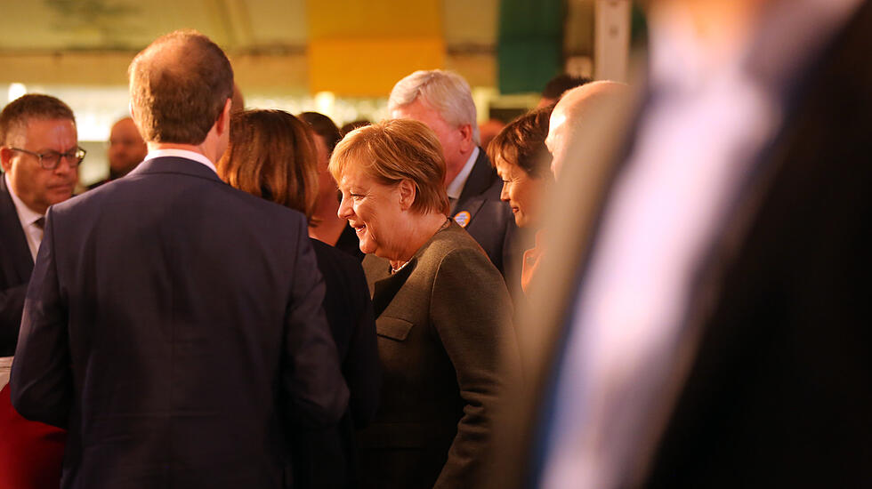Angela Merkel in Ortenberg