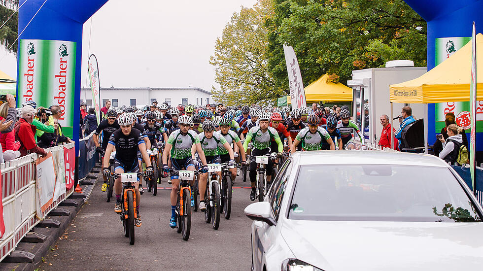 Der Dünsberg-Mountainbike-Marathon in Bildern