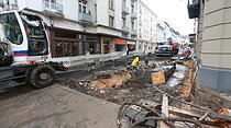 Impressionen der neugestalteten Fußgängerzone Bad Nauheim