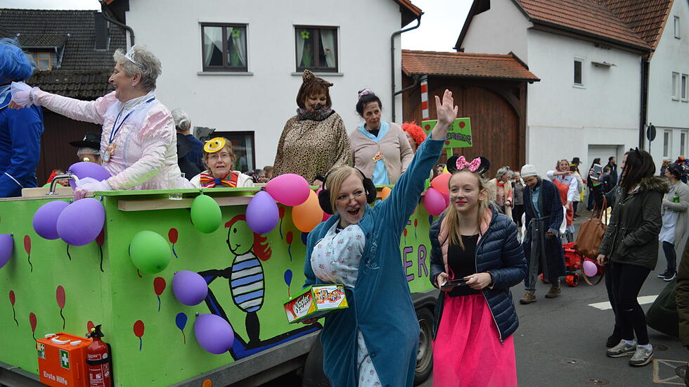 Faschingsumzug der Krofdorfer Fastnachtsfreunde