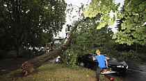 So sah es nach dem Unwetter in Gießen aus