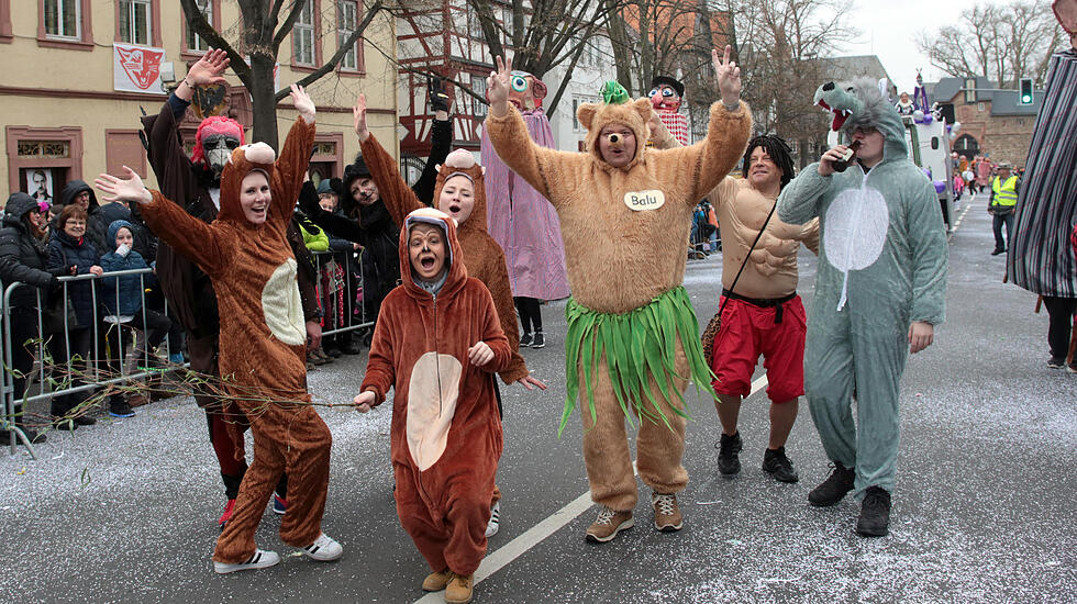 Faschingsumzug in Friedberg