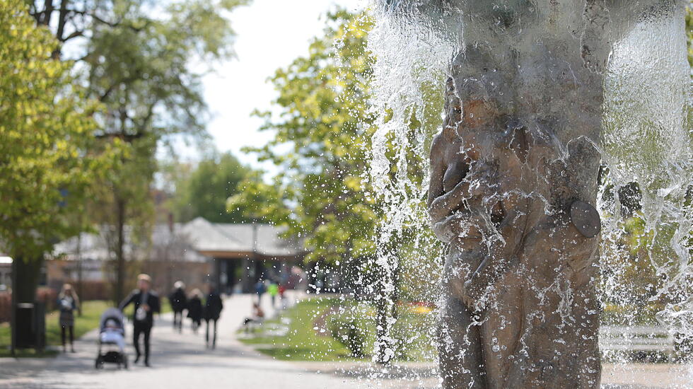Frühjahrsimpressionen aus dem Bad Nauheim Kurpark und Südpark