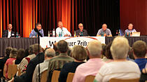 WZ-Podiumsdiskussion zur Friedberger Bürgermeisterwahl