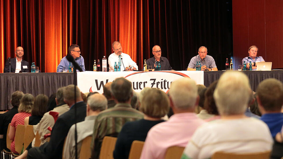 WZ-Podiumsdiskussion zur Friedberger Bürgermeisterwahl