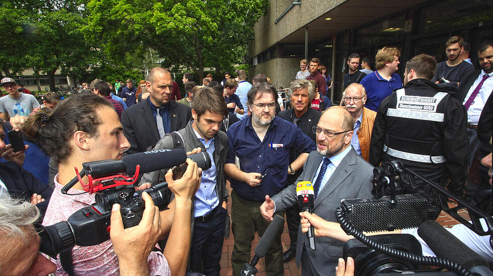 Der Schulz-Besuch in Bildern