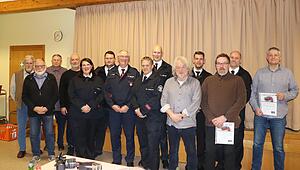 Feuerwehrverein ehrt langj&auml;hrige Mitglieder