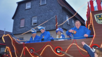 Rathausst&uuml;rmung, Umzug und Faschingsparty in Rosbach