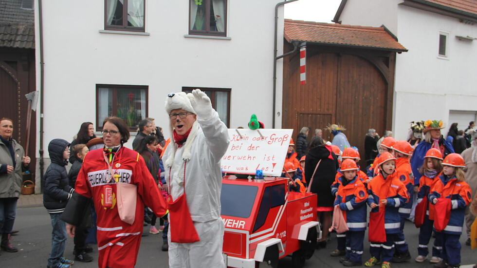 Faschingsumzug der Krofdorfer Fastnachtsfreunde