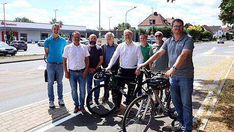 Radweg zwischen Gisselberg  und Niederweimar verbessert