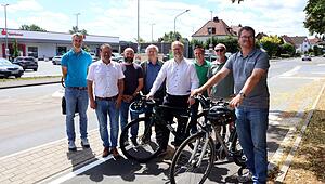 Radweg zwischen Gisselberg  und Niederweimar verbessert
