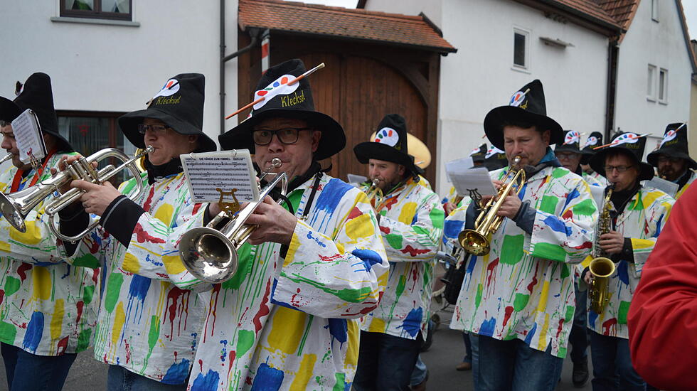 Faschingsumzug der Krofdorfer Fastnachtsfreunde