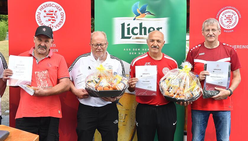 31 Schiedsrichter in Gie&szlig;en geehrt