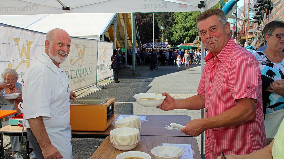 Party auf dem Herbstmarkt Friedberg