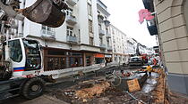 Impressionen der neugestalteten Fußgängerzone Bad Nauheim