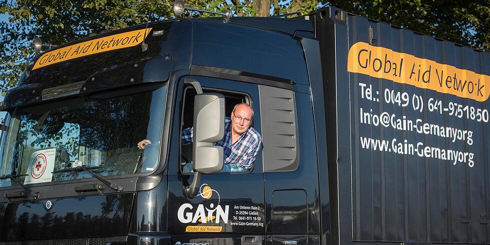 Hilfswerk GAiN schickt Konvoi auf Reisen