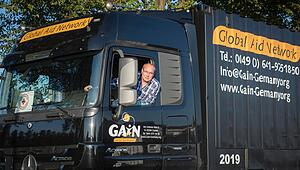 Hilfswerk GAiN schickt Konvoi auf Reisen