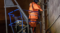 Baumaßnahmen im Frankfurter S-Bahn-Tunnel