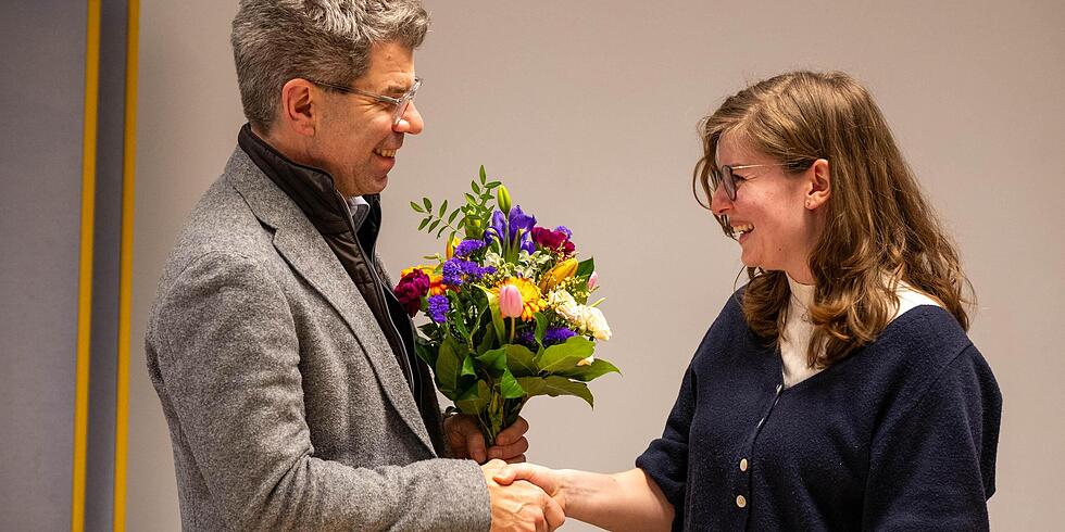 Evelyn Damer ist neue  studentische Vizepr&auml;sidentin