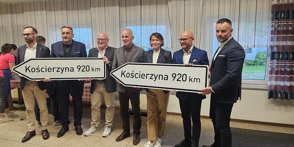 C&ouml;lbe feiert 35 Jahre Partnerschaft mit Kościerzyna