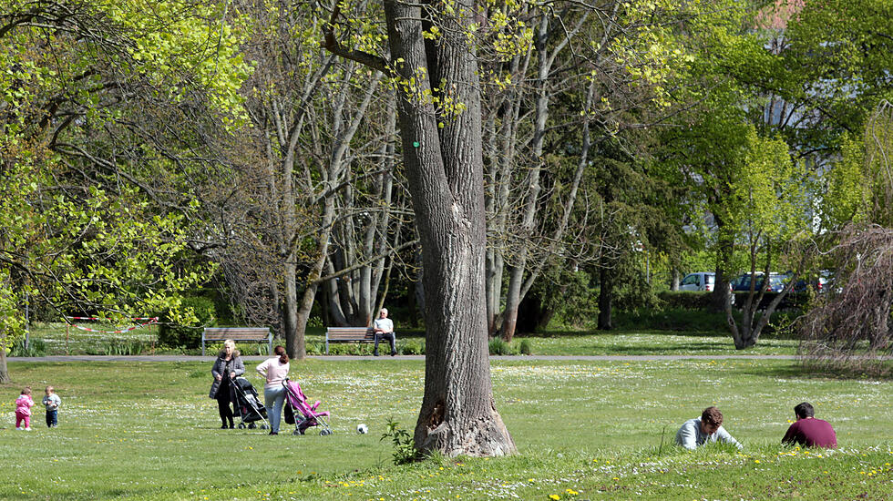 Frühjahrsimpressionen aus dem Bad Nauheim Kurpark und Südpark