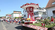 Rosenkorso in Steinfurth