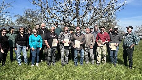 Streuobstwiesenpfleger ausgezeichnet