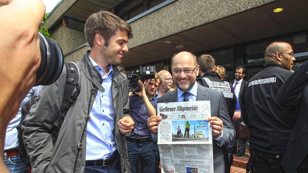 Der Schulz-Besuch in Bildern