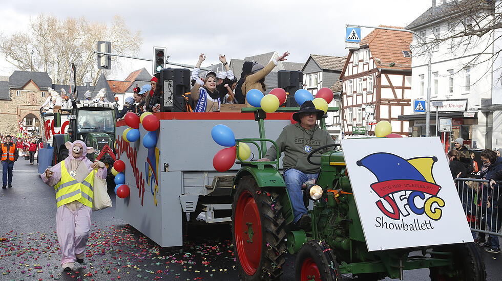 Faschingsumzug in Friedberg