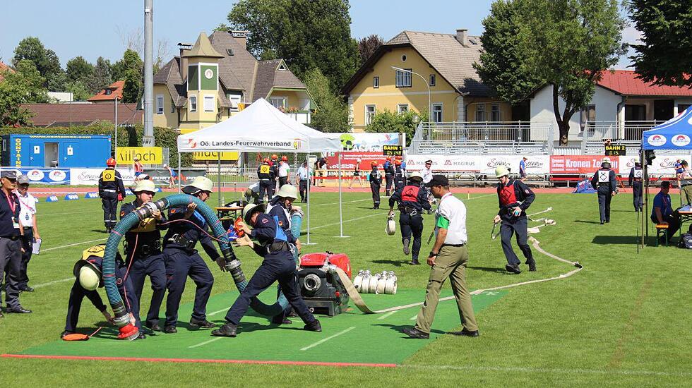 Nieder-Bessinger Feuerwehr holt bei WM zwei Silbermedaillen