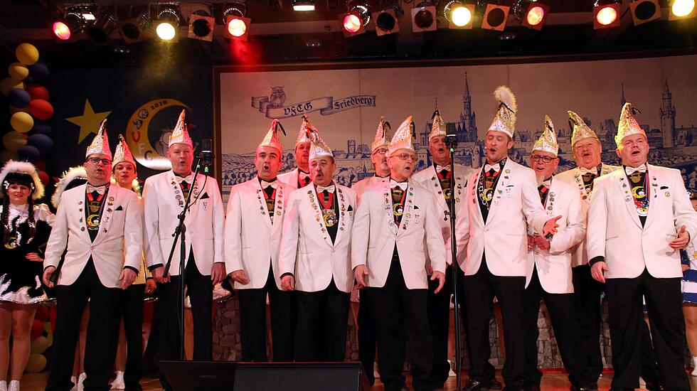 N&auml;rrische Ausgelassenheit bei der VFCG