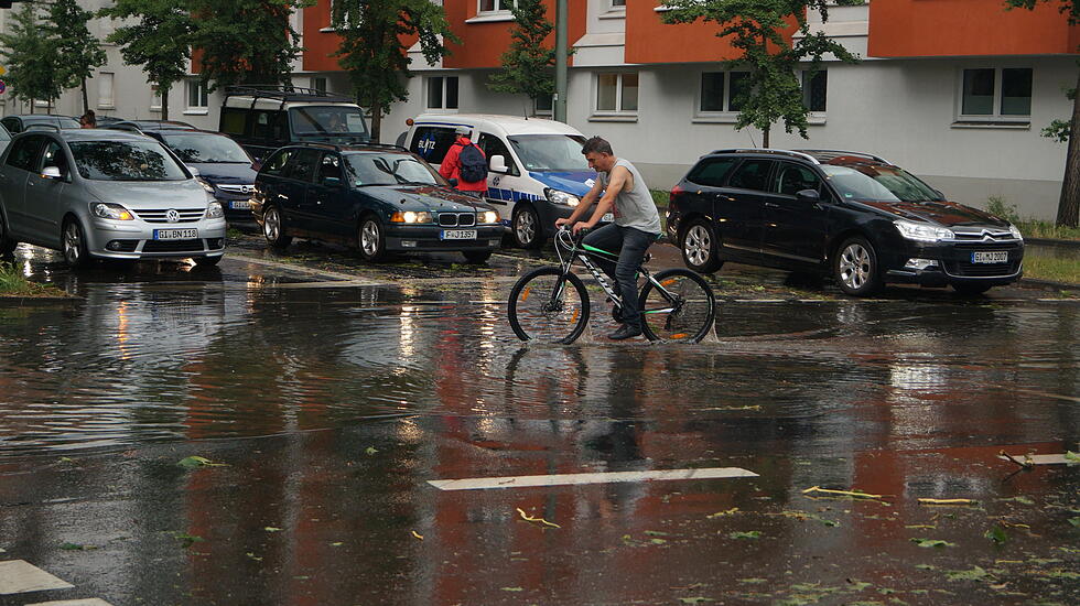 So sah es nach dem Unwetter in Gießen aus