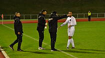 FC Gießen im Pokalfight in Baunatal