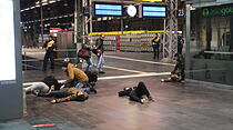 Chronologie: Die Anti-Terrorübung am Frankfurter Hauptbahnhof