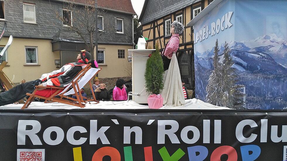Hasenspringer feiern in Rosbach