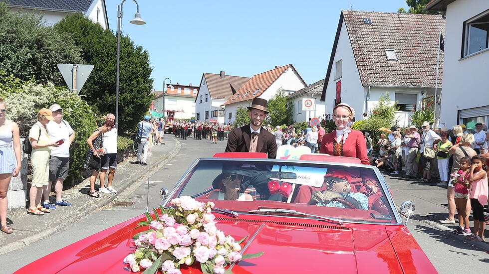 Rosenkorso in Steinfurth