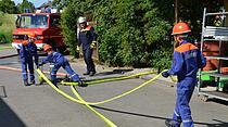 Schauübung der Stadtjugendfeuerwehr Bad Nauheim